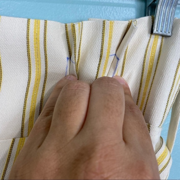 Tularosa Greyson Pant Ivy Yellow Striped Sz M - Picture 6 of 14